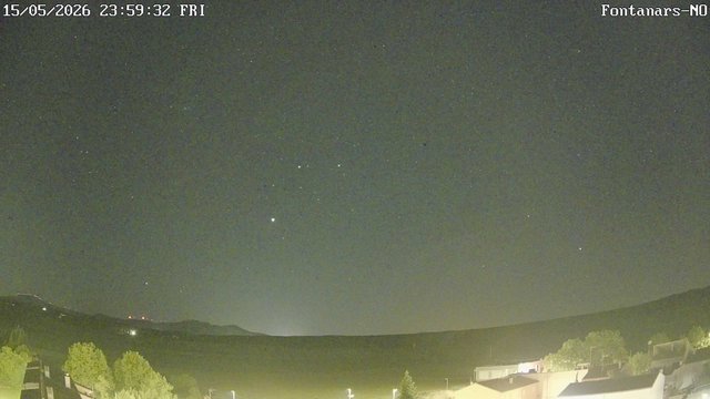 time-lapse frame, Fontanars webcam