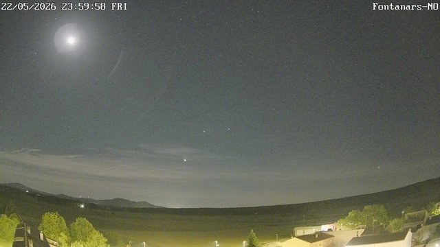 time-lapse frame, Fontanars webcam