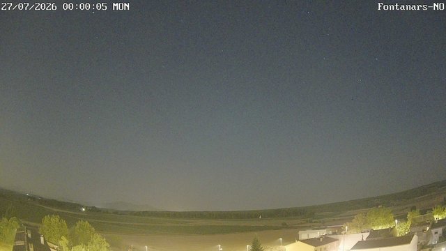 time-lapse frame, Fontanars webcam
