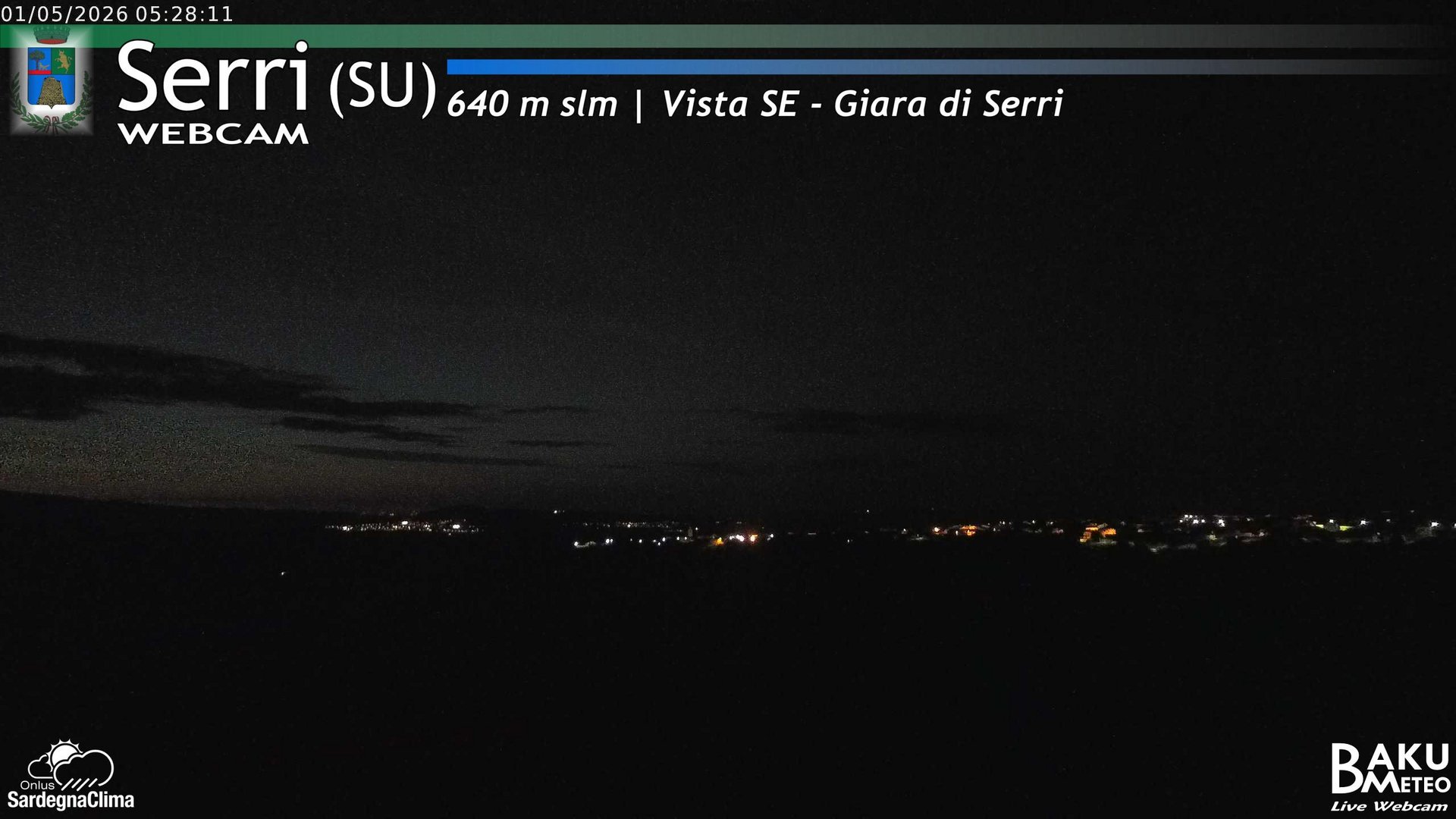time-lapse frame, Serri webcam