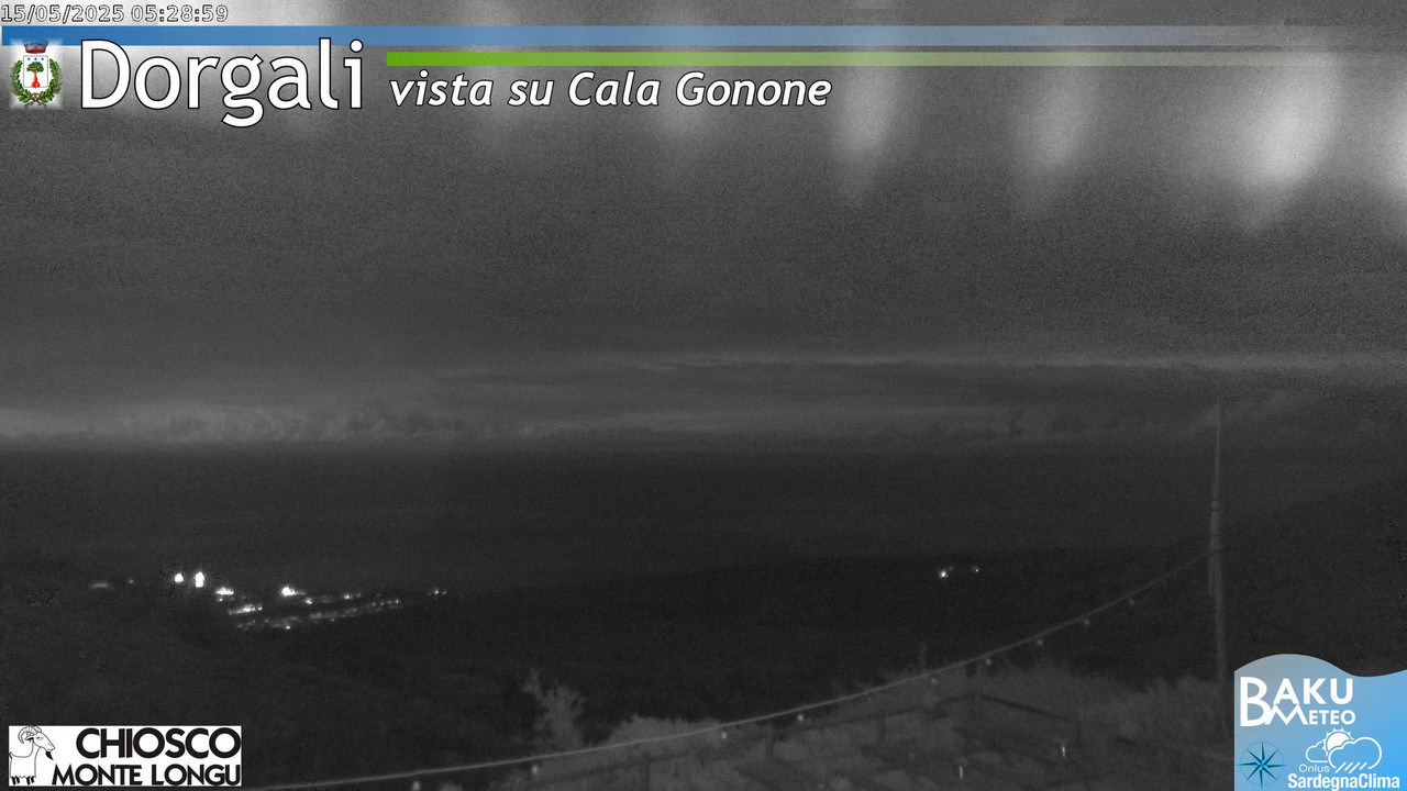 time-lapse frame, Monte Longu webcam
