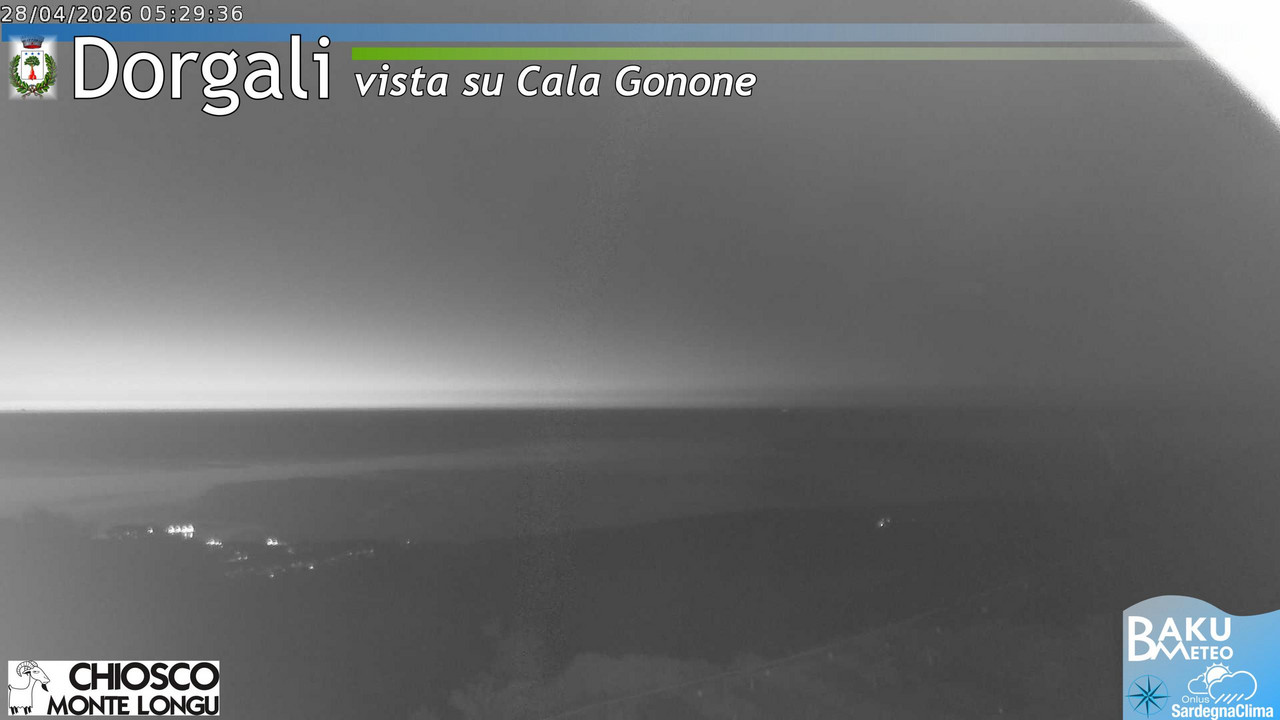 time-lapse frame, Monte Longu webcam