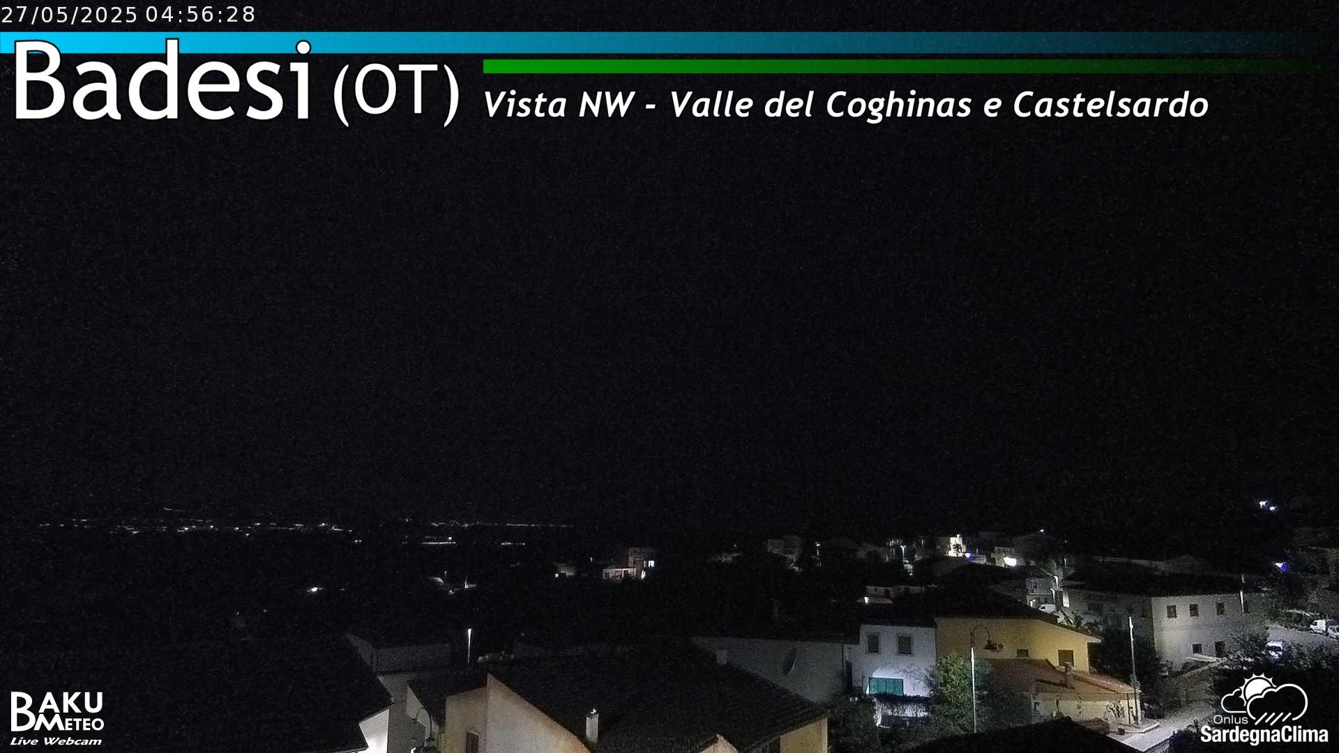 time-lapse frame, Badesi webcam
