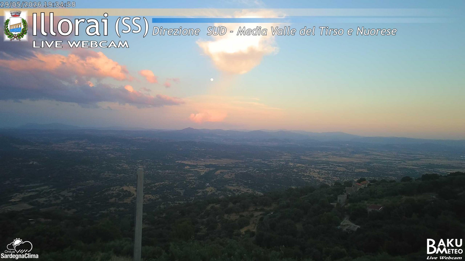 time-lapse frame, Illorai Sud webcam