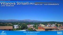 view from Villanova Strisaili on 2025-06-30