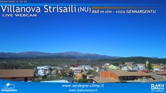 view from Villanova Strisaili on 2026-04-06