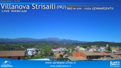 view from Villanova Strisaili on 2026-04-24