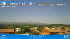 view from Villanova Strisaili on 2026-07-13