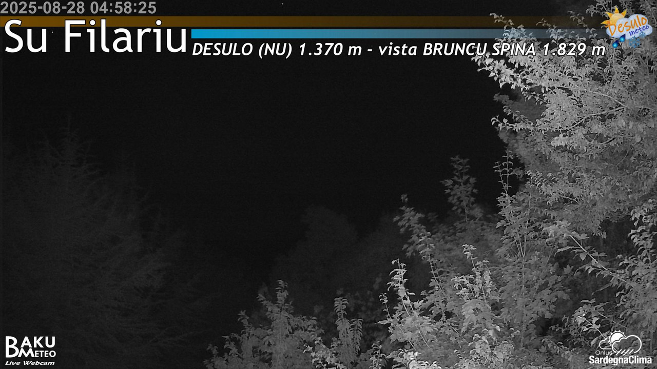 time-lapse frame, Su Filariu webcam