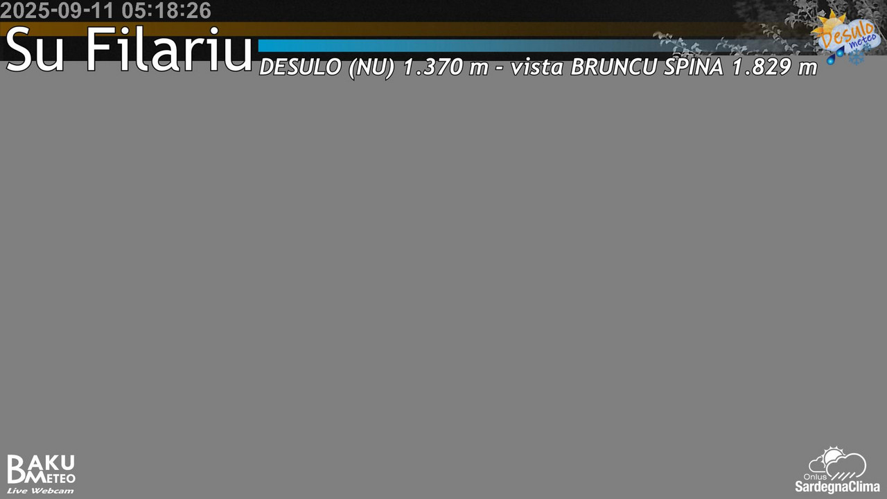 time-lapse frame, Su Filariu webcam