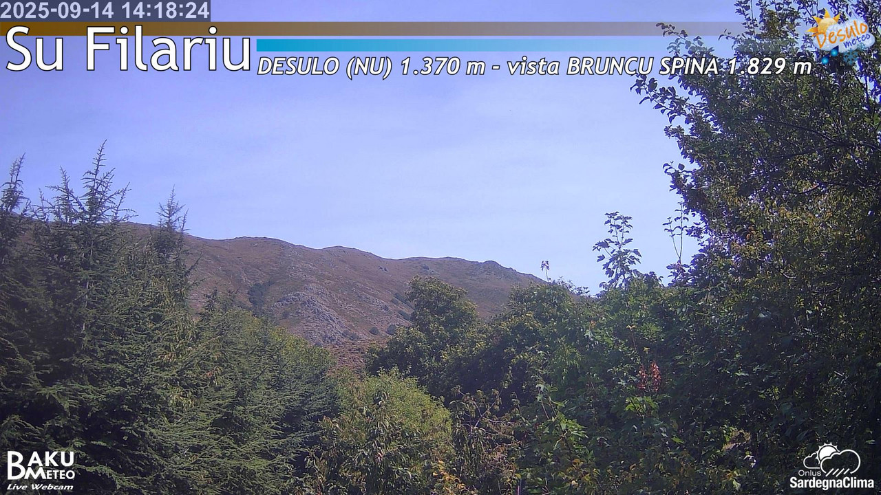 time-lapse frame, Su Filariu webcam