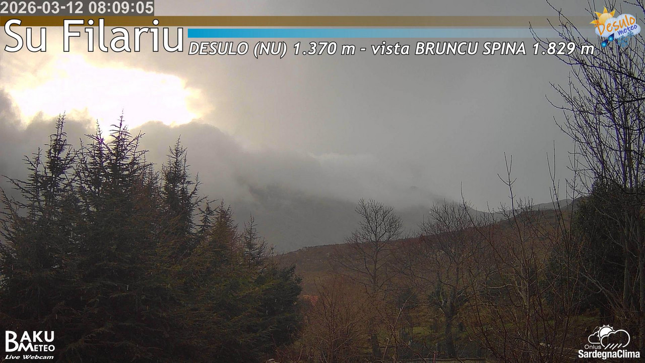 time-lapse frame, Su Filariu webcam