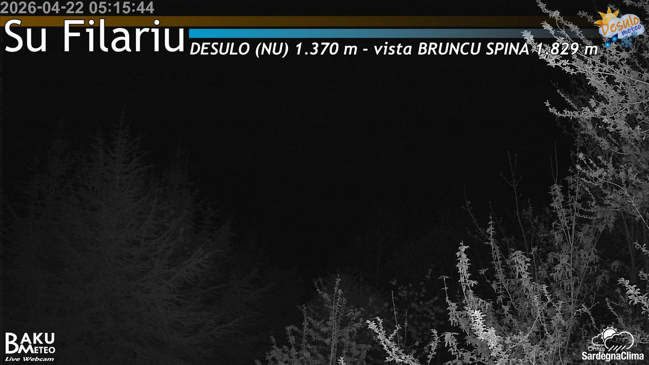 time-lapse frame, Su Filariu webcam