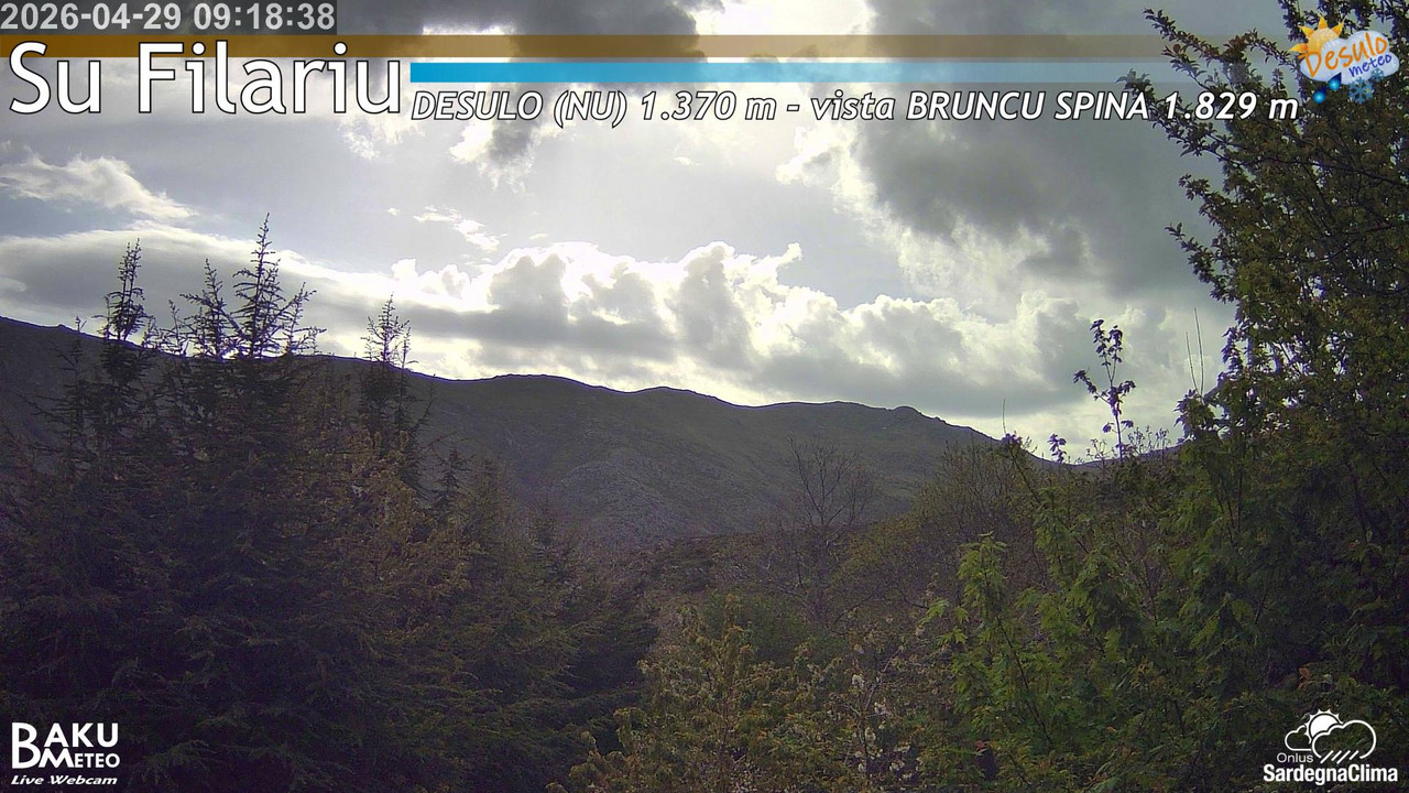 time-lapse frame, Su Filariu webcam