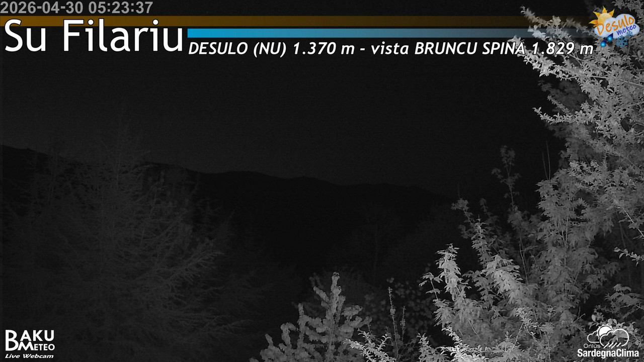 time-lapse frame, Su Filariu webcam