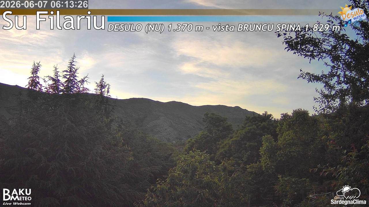time-lapse frame, Su Filariu webcam