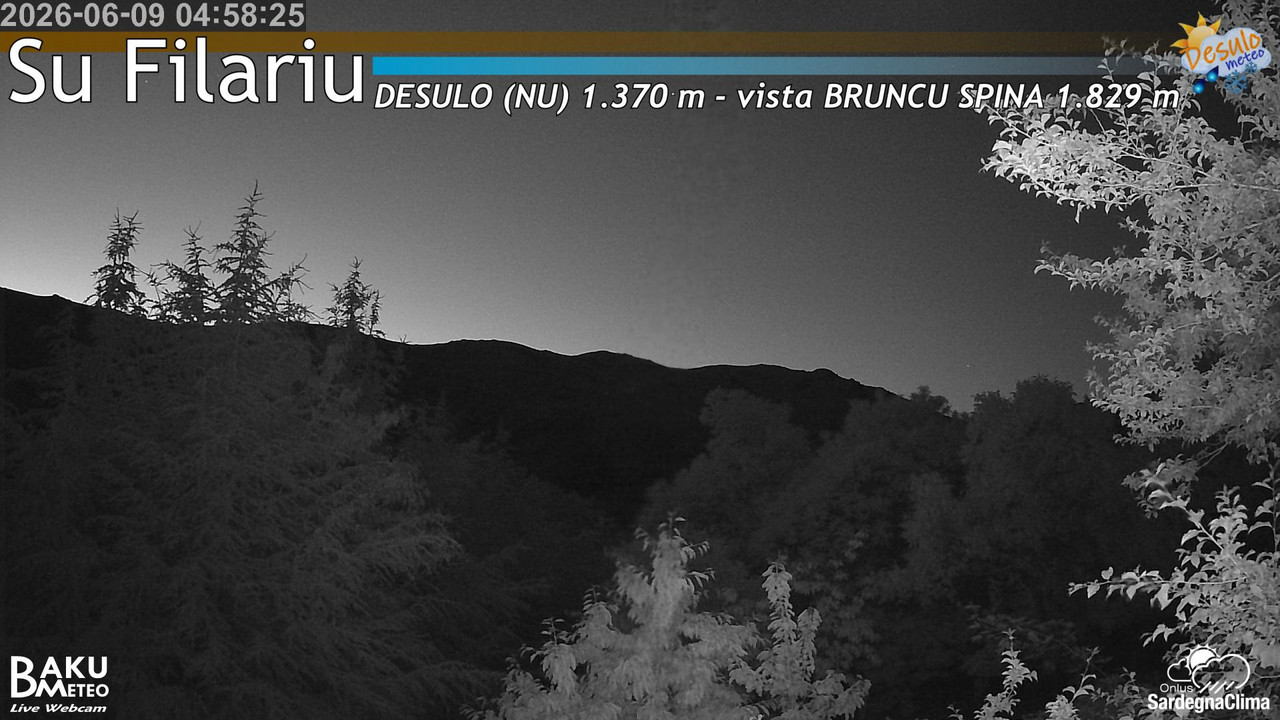 time-lapse frame, Su Filariu webcam