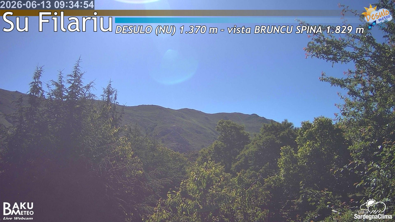 time-lapse frame, Su Filariu webcam
