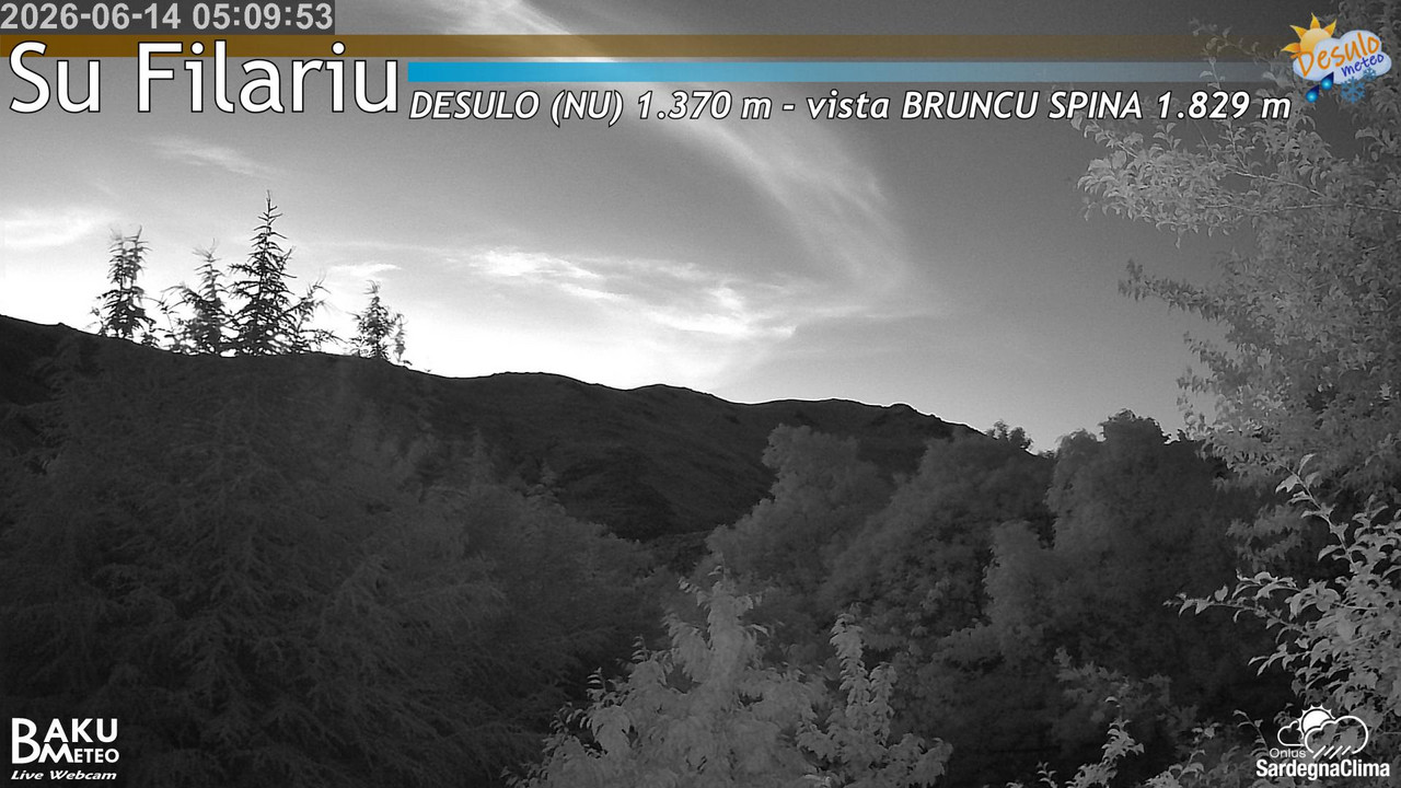 time-lapse frame, Su Filariu webcam