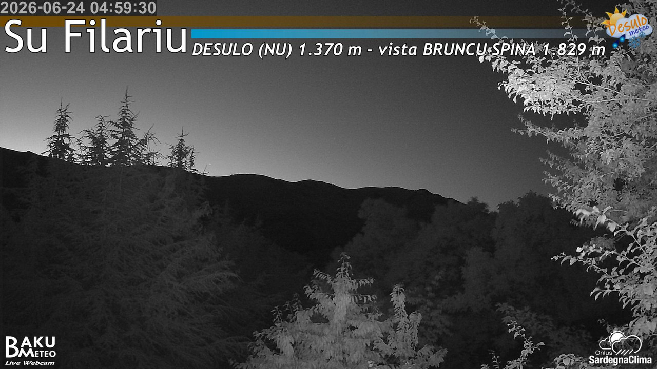 time-lapse frame, Su Filariu webcam