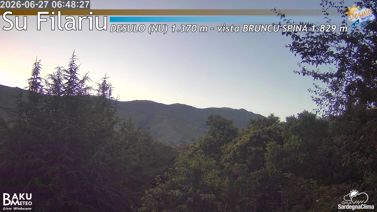 time-lapse frame, Su Filariu webcam