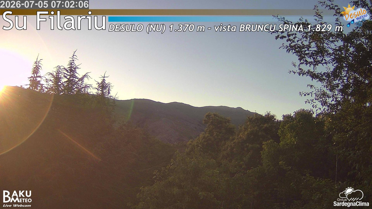 time-lapse frame, Su Filariu webcam
