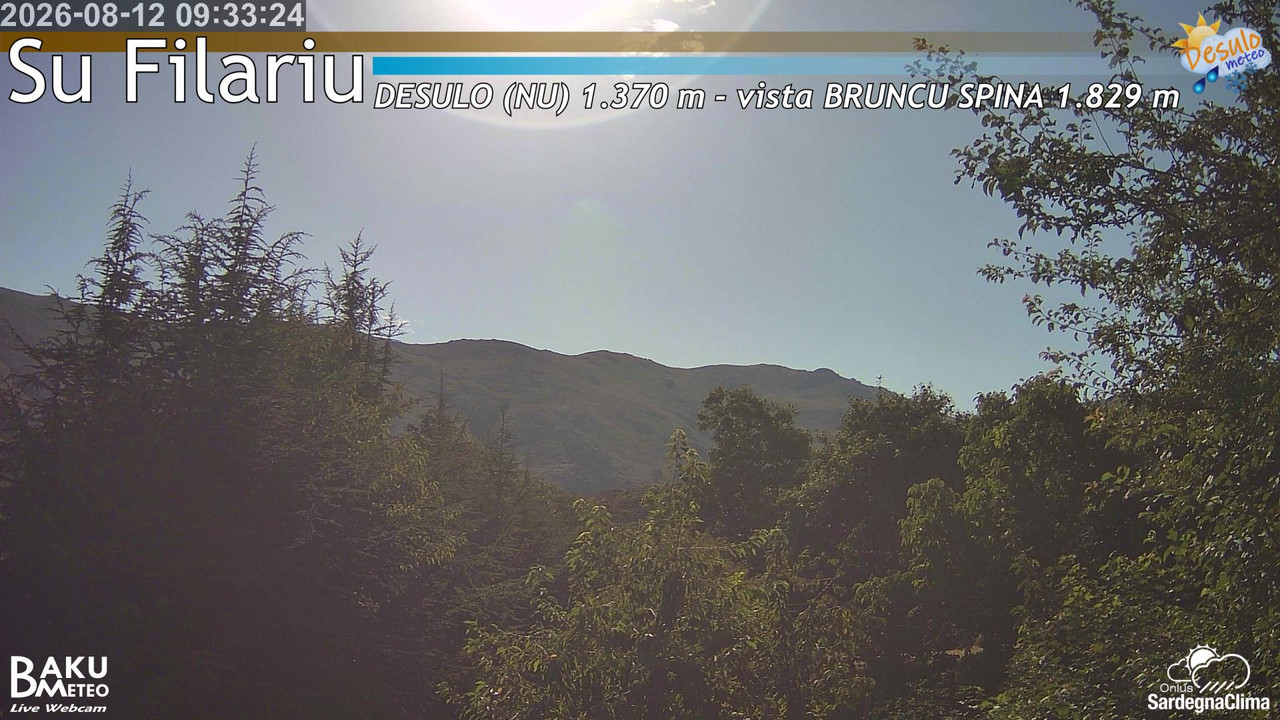 time-lapse frame, Su Filariu webcam