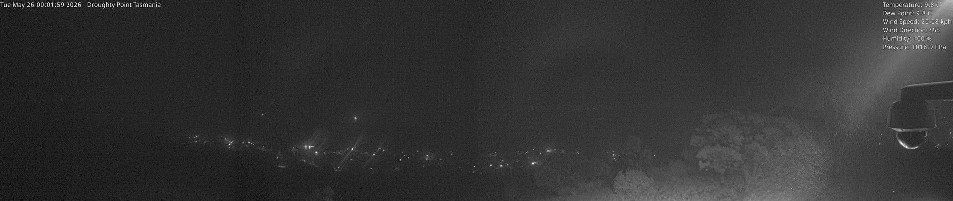 time-lapse frame, Droughty Point webcam