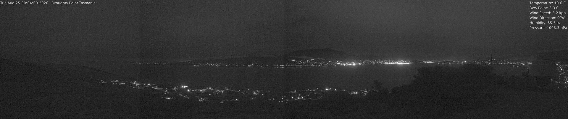 time-lapse frame, Droughty Point webcam