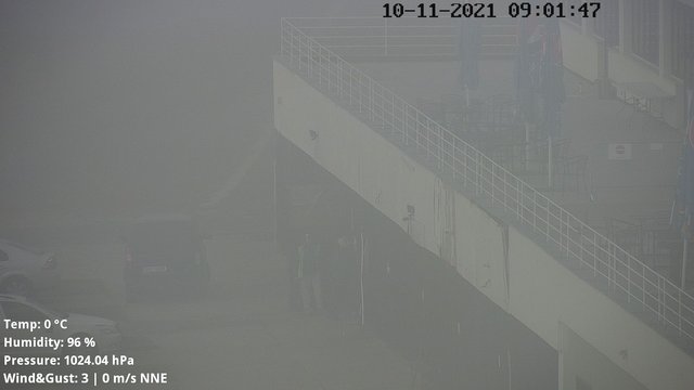 time-lapse frame, Labe Arena Racice webcam