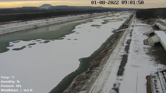time-lapse frame, Labe Arena Racice webcam