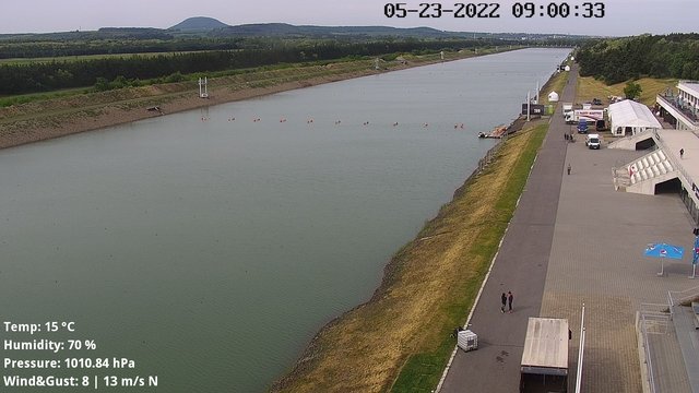 time-lapse frame, Labe Arena Racice webcam