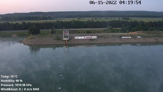 time-lapse frame, Labe Arena Racice webcam