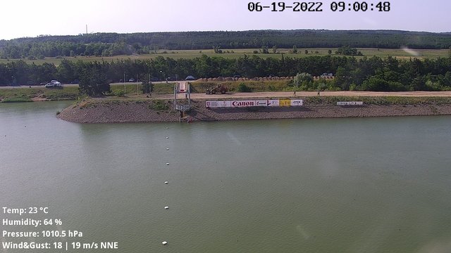 time-lapse frame, Labe Arena Racice webcam