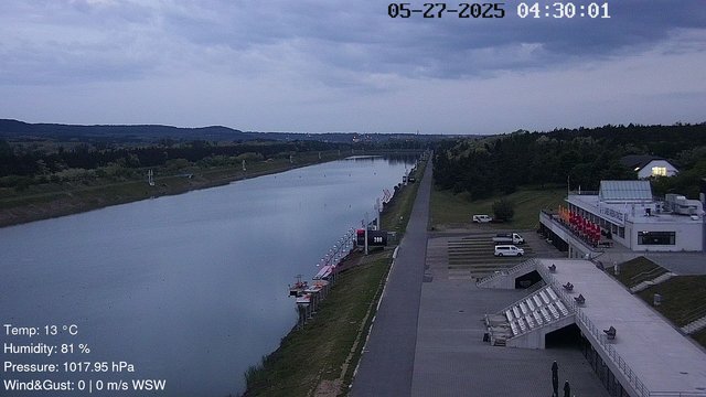 time-lapse frame, Labe Arena Racice webcam