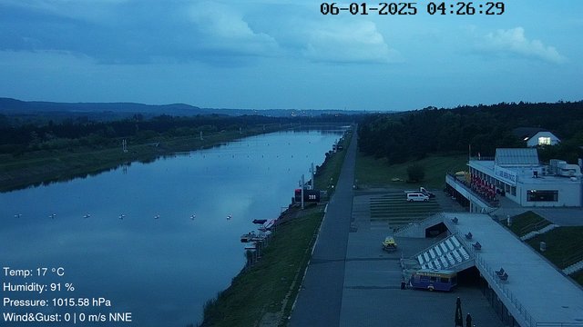time-lapse frame, Labe Arena Racice webcam