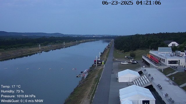 time-lapse frame, Labe Arena Racice webcam