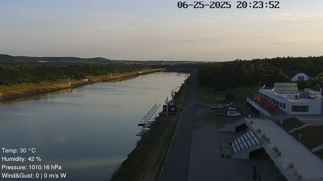time-lapse frame, Labe Arena Racice webcam