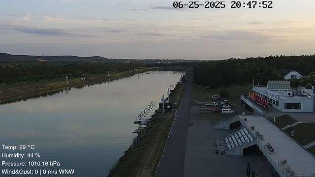 time-lapse frame, Labe Arena Racice webcam