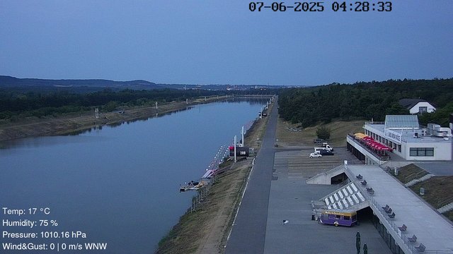time-lapse frame, Labe Arena Racice webcam