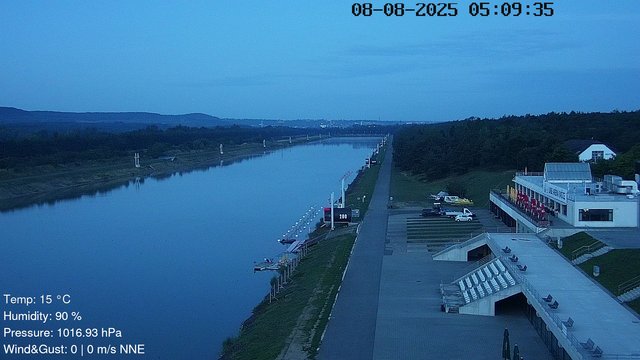 time-lapse frame, Labe Arena Racice webcam