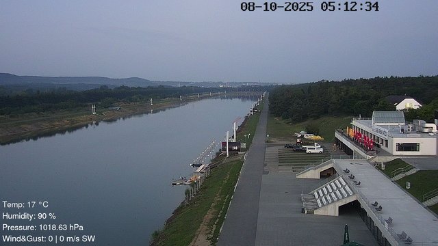 time-lapse frame, Labe Arena Racice webcam