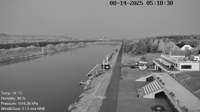 time-lapse frame, Labe Arena Racice webcam