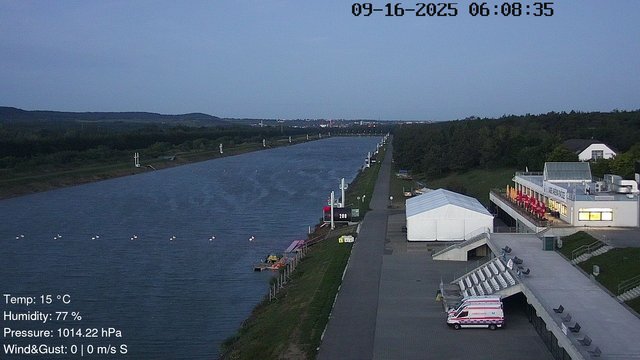 time-lapse frame, Labe Arena Racice webcam
