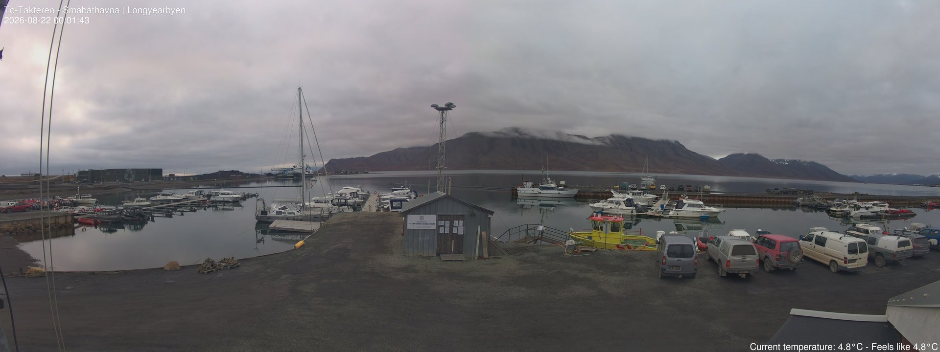 time-lapse frame, Totakteren webcam