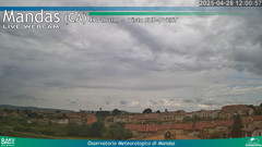view from Mandas on 2025-04-28