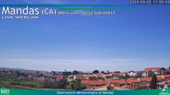 view from Mandas on 2025-05-02
