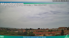 view from Mandas on 2025-05-04
