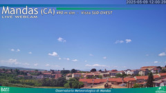 view from Mandas on 2025-05-09