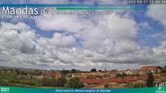 view from Mandas on 2025-05-11